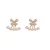 Silver Needle - Two wear bow earrings a pair 【 Send exquisite gift box 】