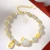 Auspicious [White Jade Rabbit] guardian bracelet gift box